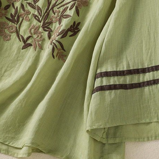 Pure Cotton Embroidered Comfortable Top
