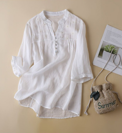 Pure Cotton Schiffly Embroidered Women