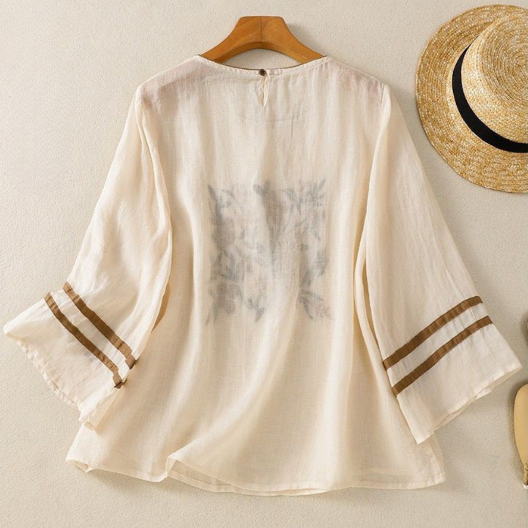 Pure Cotton Embroidered Comfortable Top
