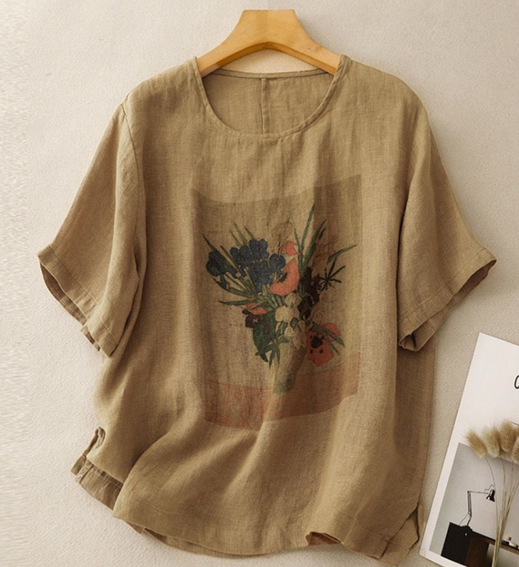 Embroidered Pure Cotton Comfortable Top