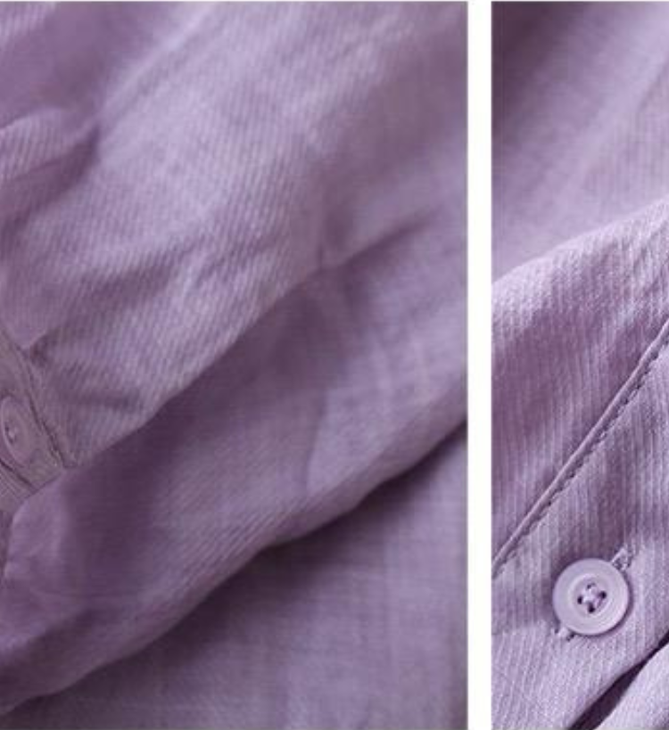 Pure Cotton Shirt With Pleat Work