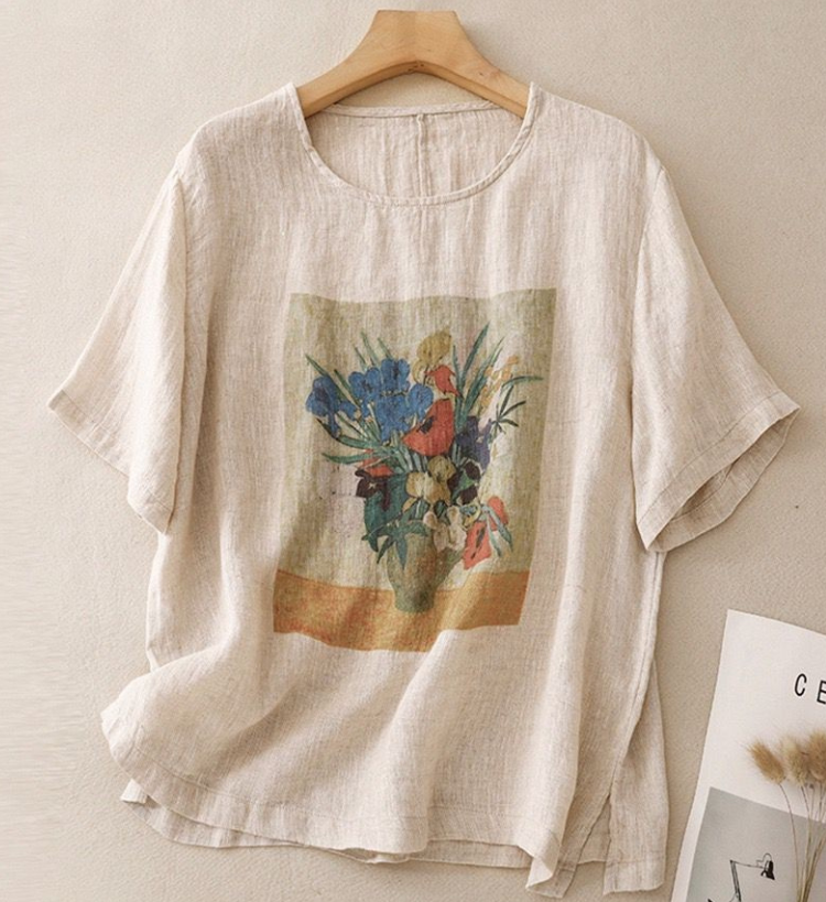 Embroidered Pure Cotton Comfortable Top